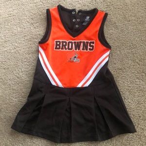 Cleveland Browns Cheerleading Uniform -Toddler